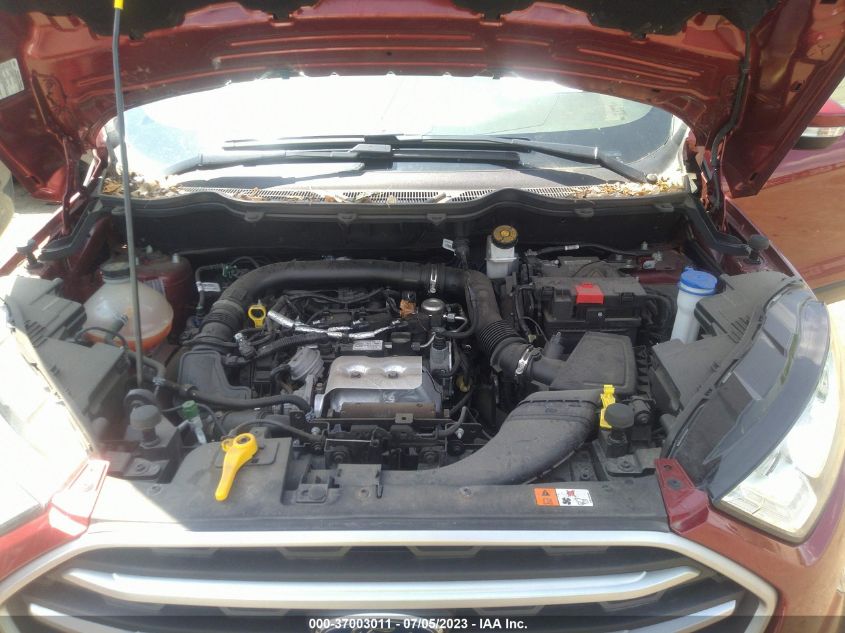 2018 FORD ECOSPORT SE - MAJ3P1TE5JC205776