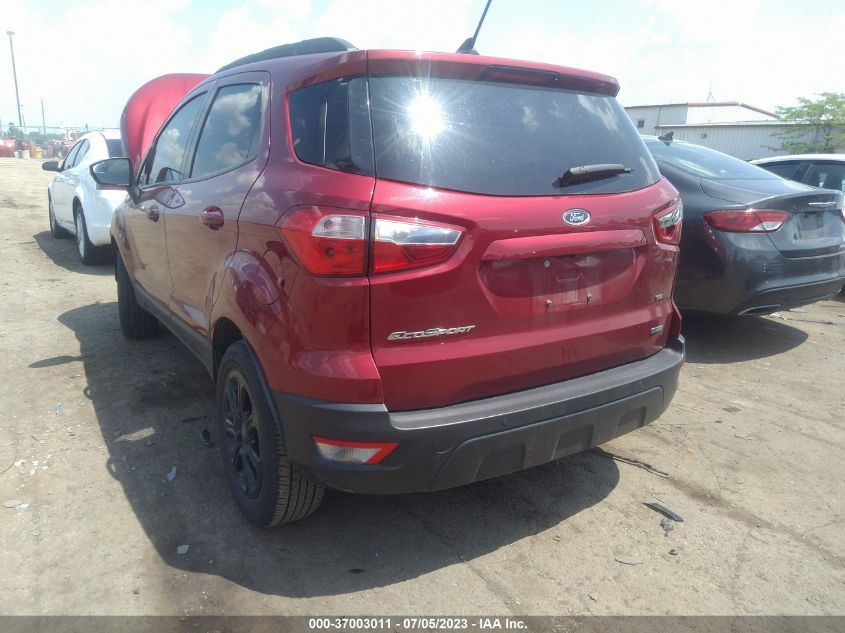 2018 FORD ECOSPORT SE - MAJ3P1TE5JC205776