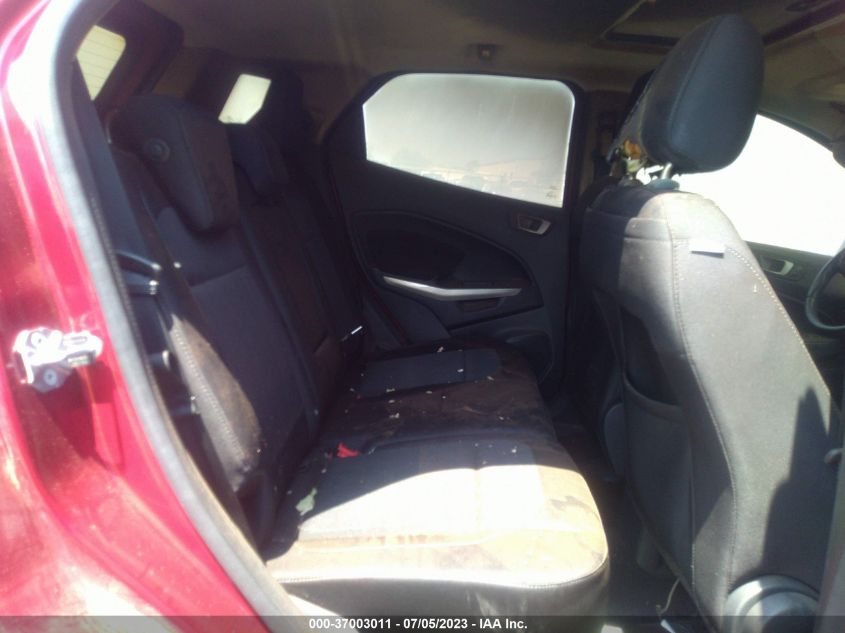 2018 FORD ECOSPORT SE - MAJ3P1TE5JC205776