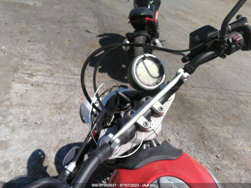2017 DUCATI SCRAMBLER DESERT SLED ZDMKAFBM3HB000927