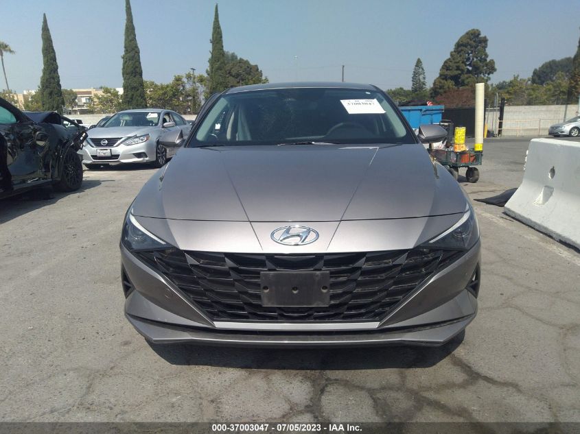 2021 HYUNDAI ELANTRA SEL - KMHLM4AG6MU065790