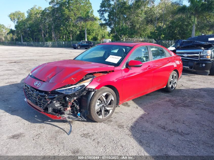 2023 HYUNDAI ELANTRA LIMITED - KMHLP4AG2PU416030