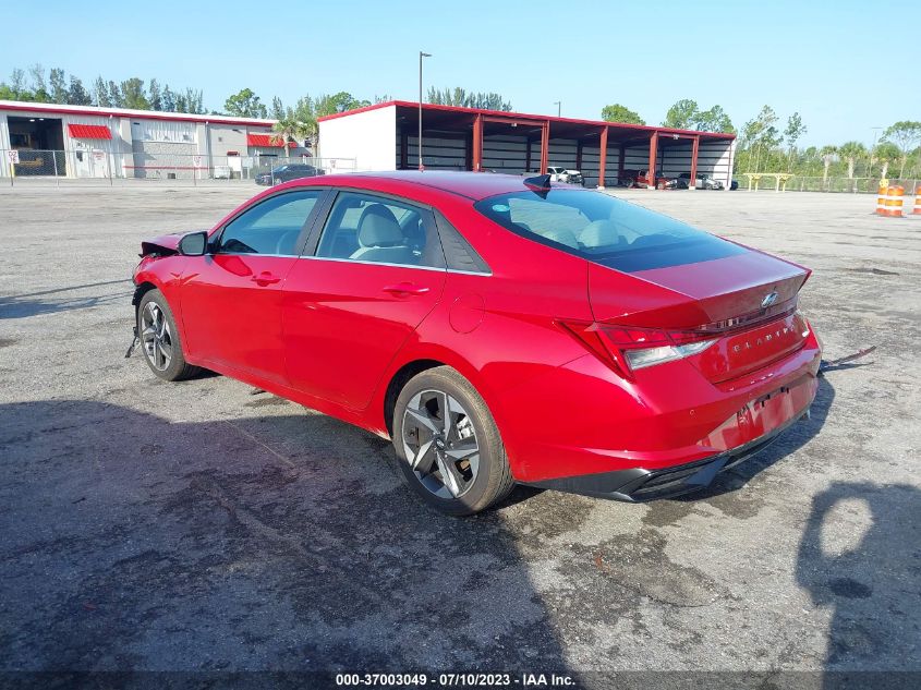 2023 HYUNDAI ELANTRA LIMITED - KMHLP4AG2PU416030