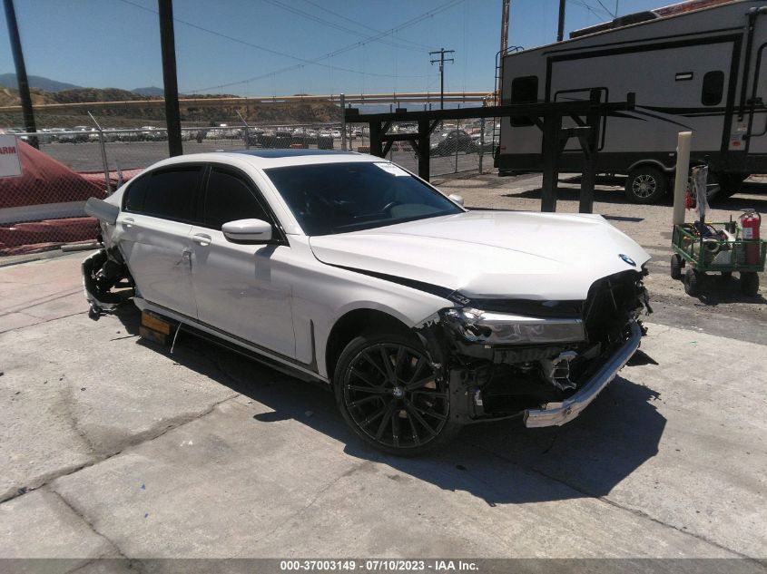 2022 BMW 7 SERIES 740I - WBA7T2C07NCH13965