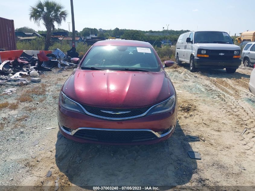 2015 CHRYSLER 200 C - 1C3CCCCB3FN642618