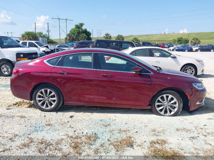2015 CHRYSLER 200 C - 1C3CCCCB3FN642618