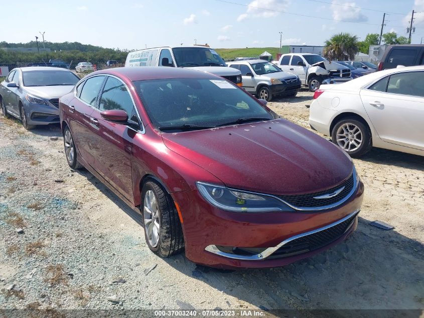 2015 CHRYSLER 200 C - 1C3CCCCB3FN642618