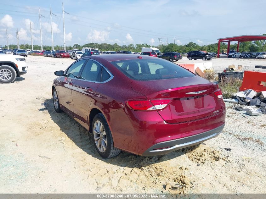 2015 CHRYSLER 200 C - 1C3CCCCB3FN642618