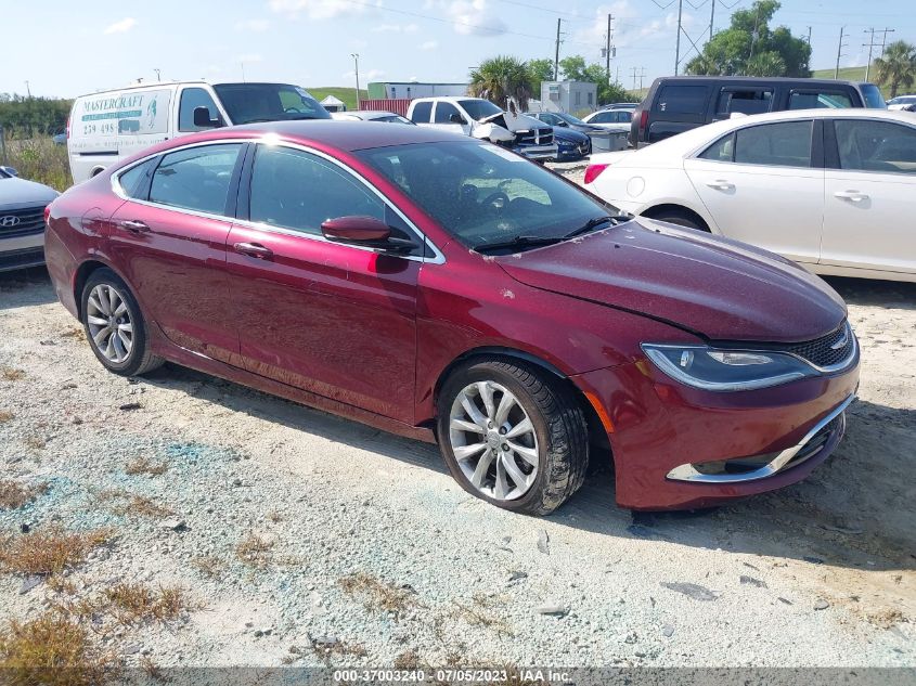 2015 CHRYSLER 200 C - 1C3CCCCB3FN642618