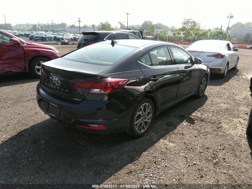 2020 HYUNDAI ELANTRA LIMITED - KMHD84LF0LU977066