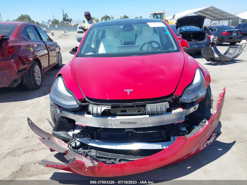 VIN 5YJ3E1EB5NF312581 2022 TESLA MODEL 3 LONG RANGE