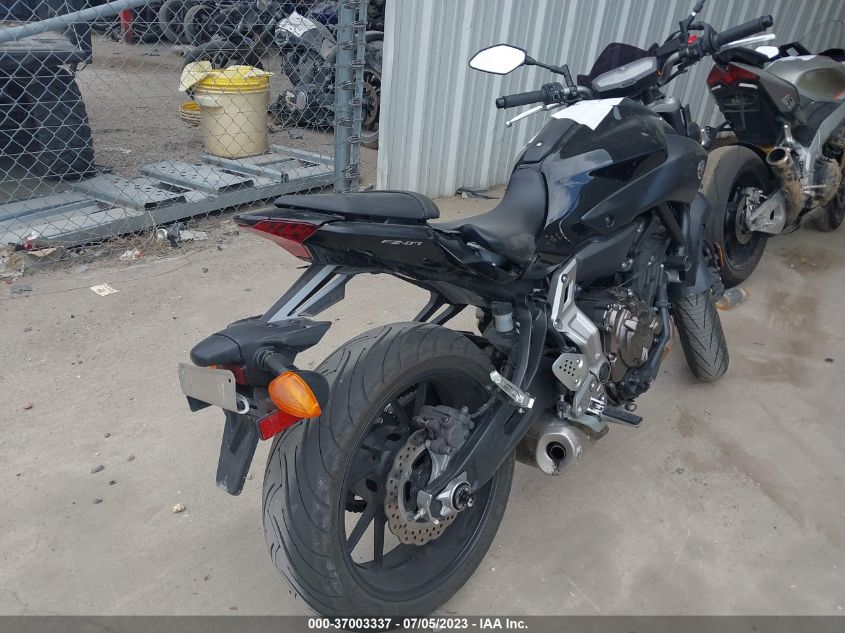 2016 YAMAHA FZ07 JYARM06E8GA005428