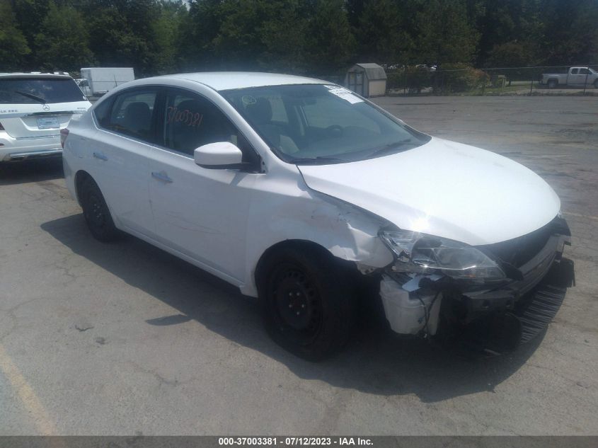 2015 NISSAN SENTRA SV - 3N1AB7AP4FY345469