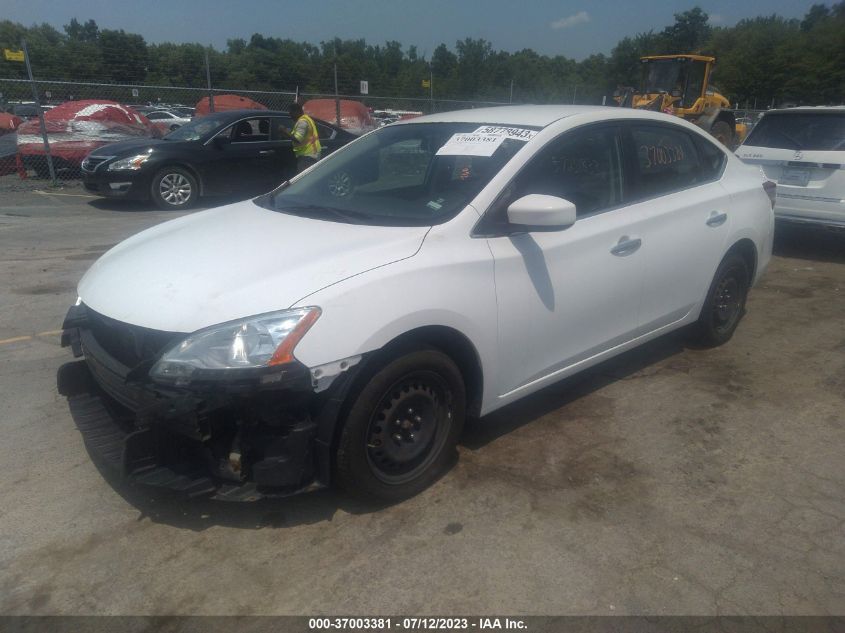 2015 NISSAN SENTRA SV - 3N1AB7AP4FY345469