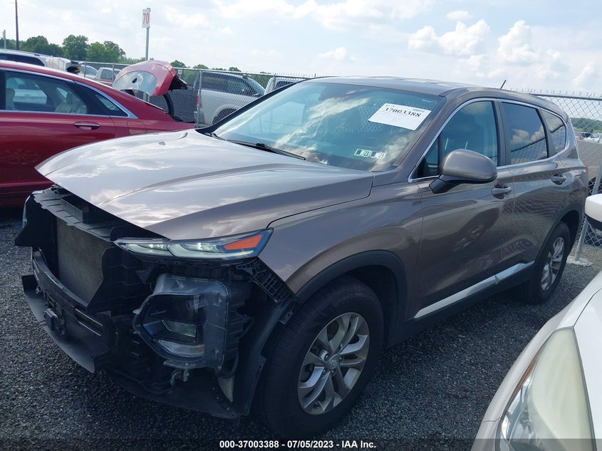 VIN 5NMS23AD6KH116361 2019 HYUNDAI SANTA FE SE