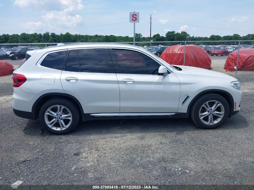2019 BMW X3 SDRIVE30I - 5UXTR7C59KLF30960