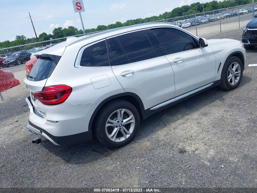 2019 BMW X3 SDRIVE30I - 5UXTR7C59KLF30960