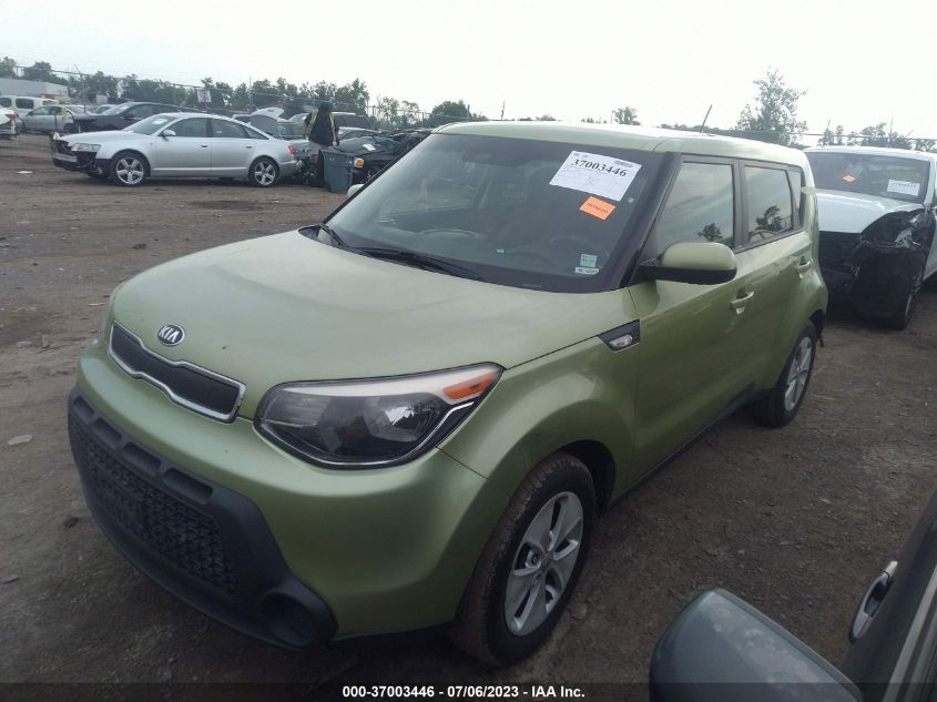 2014 KIA SOUL BASE - KNDJN2A23E7715368