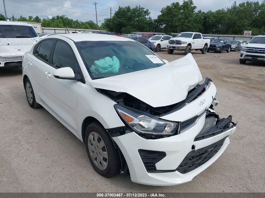 2022 KIA RIO LX/S - 3KPA24ADXNE496303