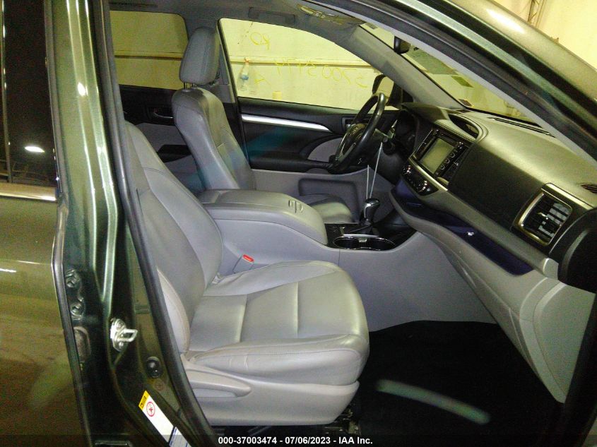 2014 TOYOTA HIGHLANDER XLE - 5TDJKRFH4ES007666