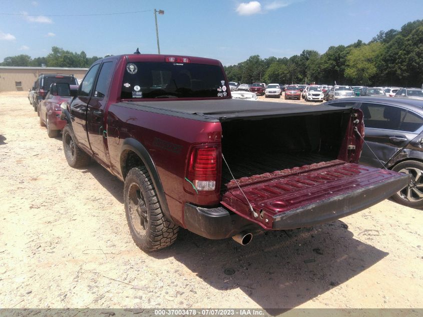 2021 RAM 1500 CLASSIC WARLOCK - 1C6RR7GT8MS579276