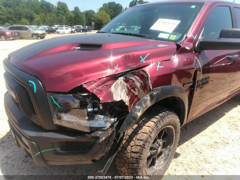2021 RAM 1500 CLASSIC WARLOCK - 1C6RR7GT8MS579276