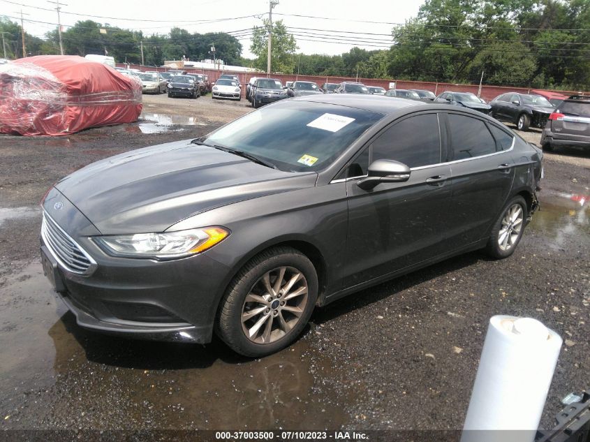 2017 FORD FUSION SE - 3FA6P0HD9HR136612