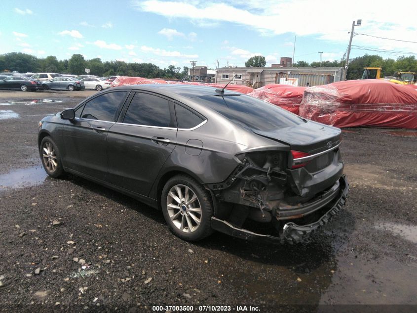 2017 FORD FUSION SE - 3FA6P0HD9HR136612