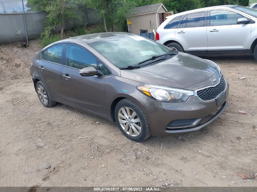 2014 KIA FORTE LX - KNAFX4A60E5122655