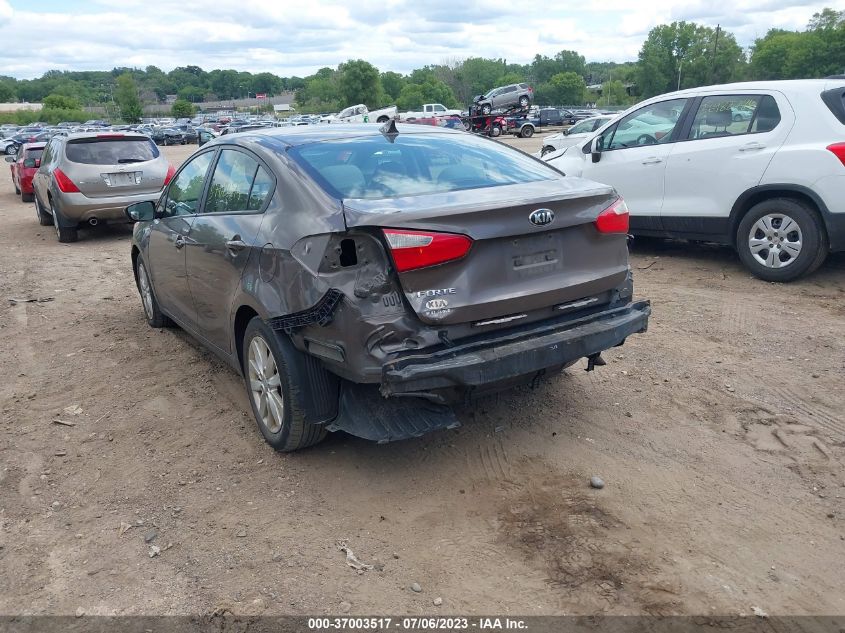 2014 KIA FORTE LX - KNAFX4A60E5122655