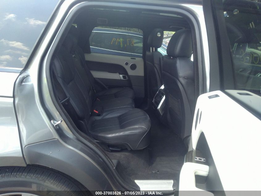 2015 LAND ROVER RANGE ROVER SPORT HSE - SALWR2VF3FA517023