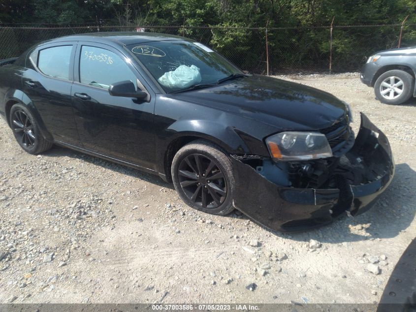 2014 DODGE AVENGER SE - 1C3CDZAB8EN110248