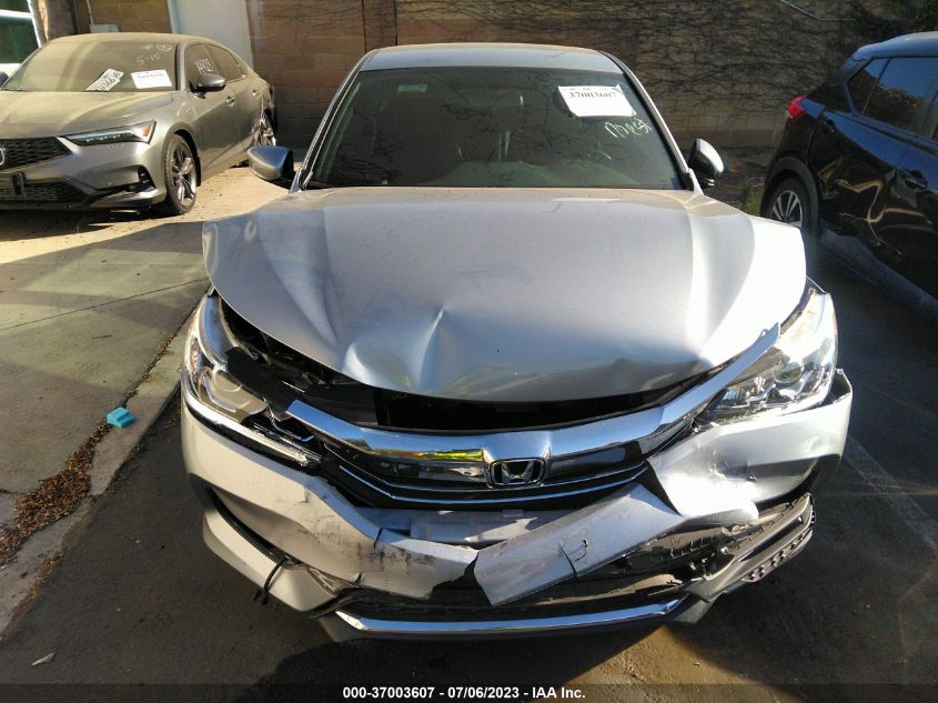 2017 HONDA ACCORD SEDAN SPORT - 1HGCR2F52HA277581