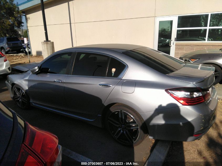 2017 HONDA ACCORD SEDAN SPORT - 1HGCR2F52HA277581
