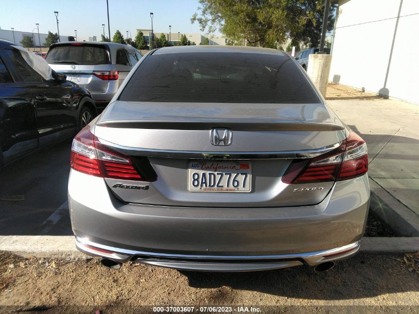 2017 HONDA ACCORD SEDAN SPORT - 1HGCR2F52HA277581