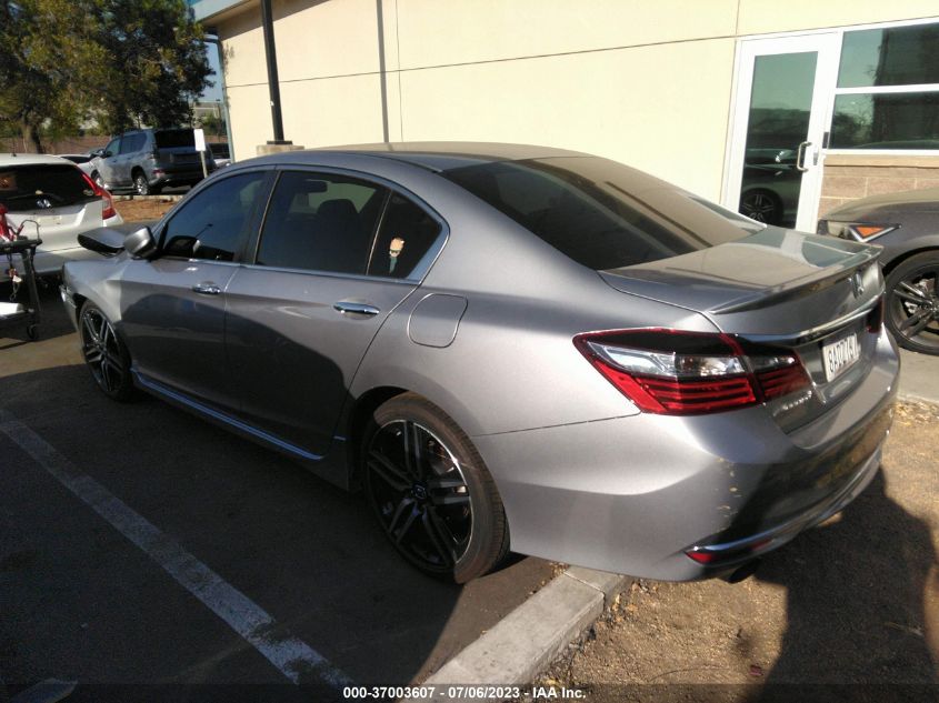 2017 HONDA ACCORD SEDAN SPORT - 1HGCR2F52HA277581