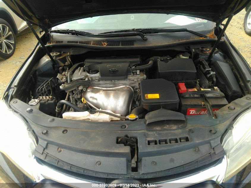 2015 TOYOTA CAMRY XLE/SE/LE/XSE - 4T4BF1FK9FR463649