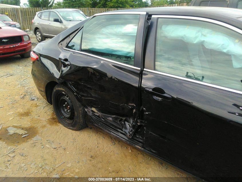2015 TOYOTA CAMRY XLE/SE/LE/XSE - 4T4BF1FK9FR463649