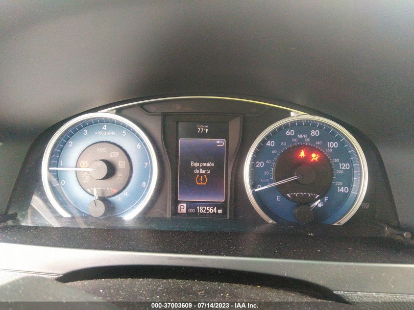 2015 TOYOTA CAMRY XLE/SE/LE/XSE - 4T4BF1FK9FR463649