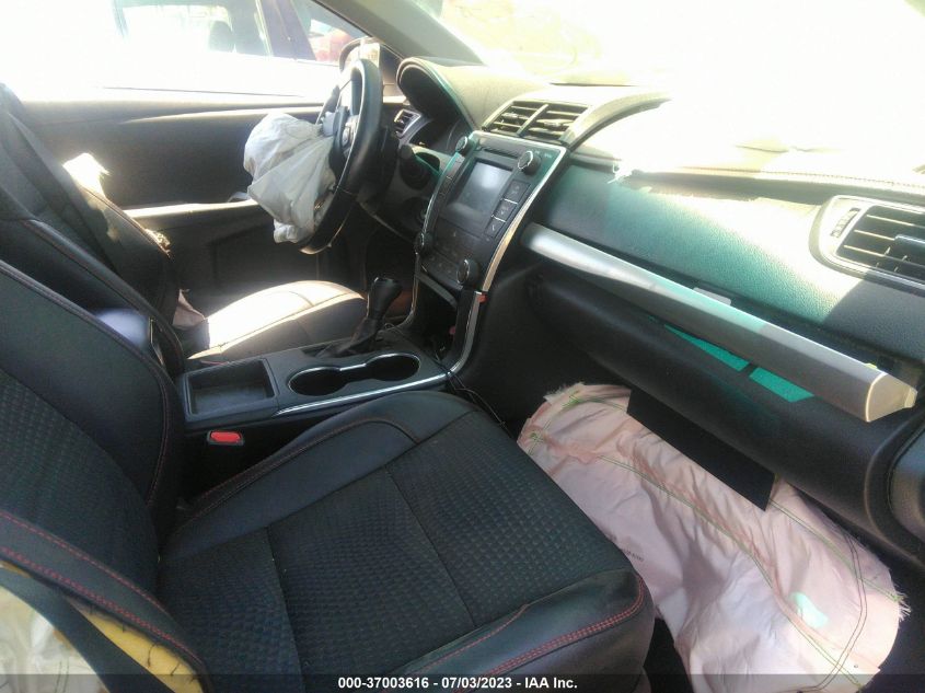 2015 TOYOTA CAMRY XLE/SE/LE/XSE - 4T1BF1FK5FU481835