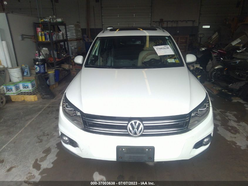 2014 VOLKSWAGEN TIGUAN R-LINE - WVGBV3AX3EW058255