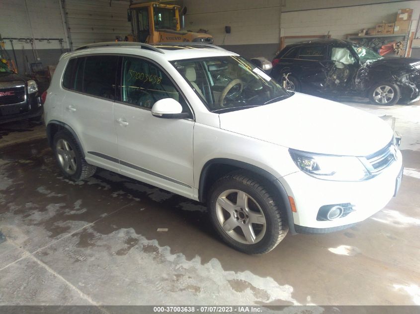 2014 VOLKSWAGEN TIGUAN R-LINE - WVGBV3AX3EW058255