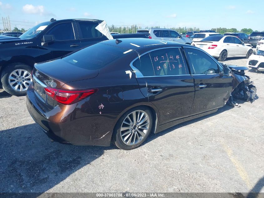 2020 INFINITI Q50 3.0T LUXE - JN1EV7AP8LM201351
