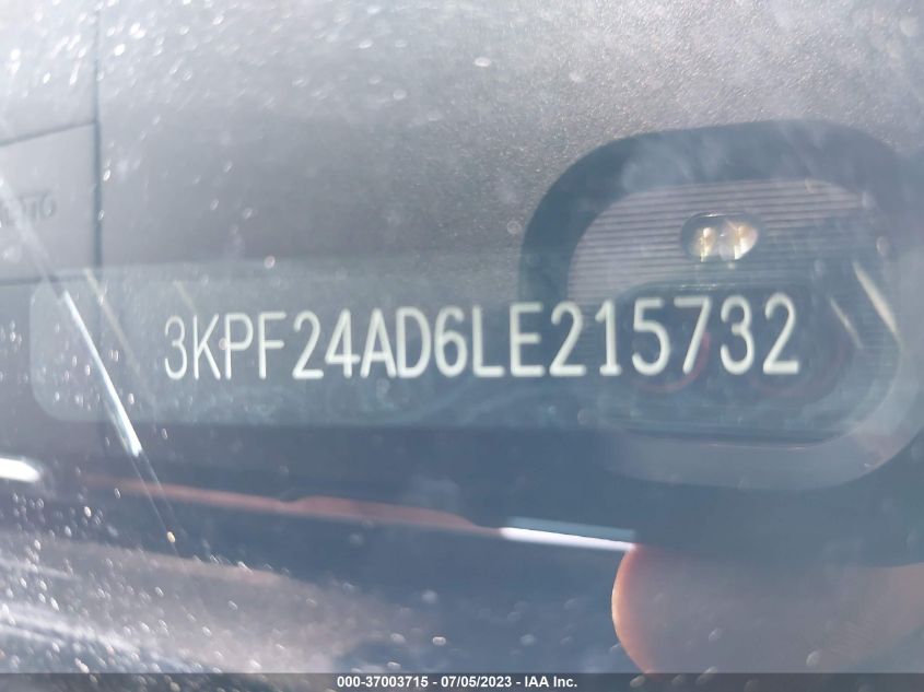 2020 KIA FORTE LXS - 3KPF24AD6LE215732