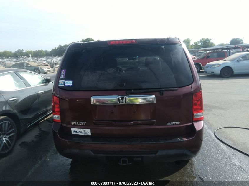 2013 HONDA PILOT LX - 5FNYF4H23DB068105