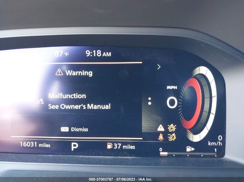 2022 NISSAN ROGUE PLATINUM - JN8BT3DC7NW120523