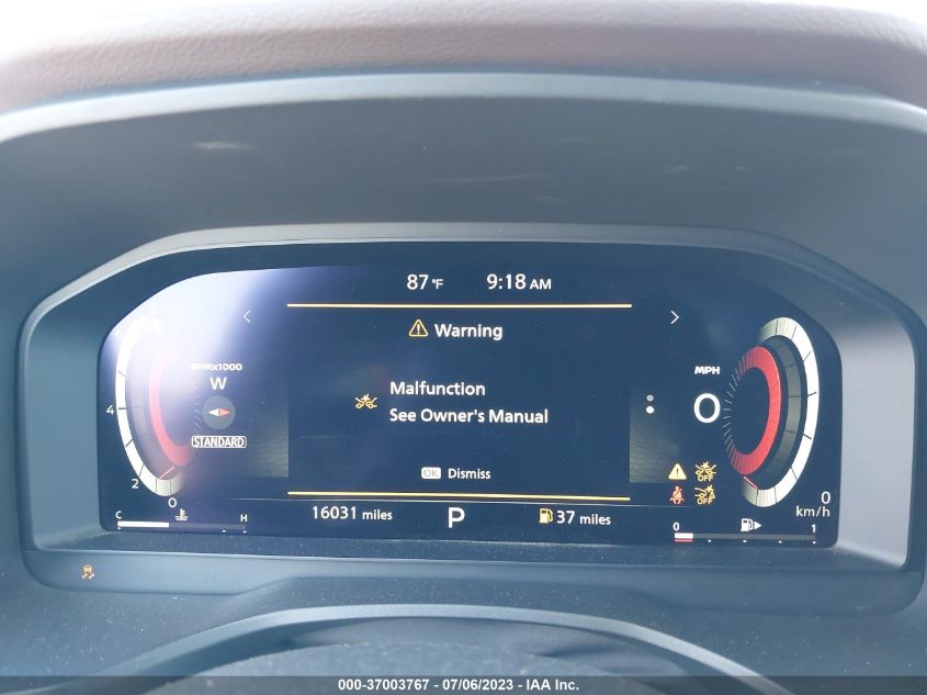 2022 NISSAN ROGUE PLATINUM - JN8BT3DC7NW120523