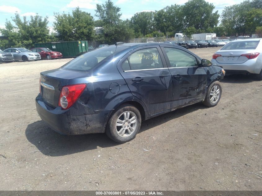 2016 CHEVROLET SONIC LT - 1G1JC5SH8G4136674