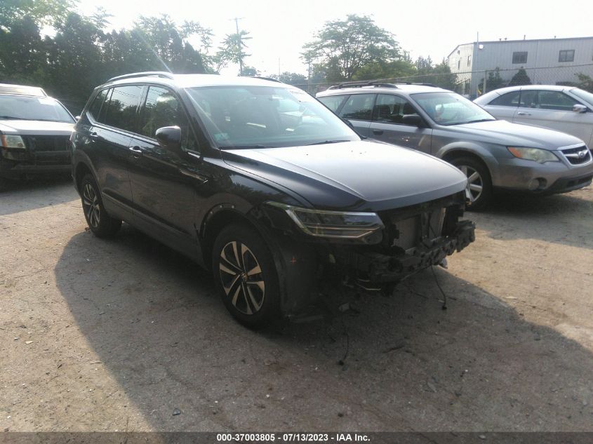 2022 VOLKSWAGEN TIGUAN S - 3VV0B7AX7NM108555