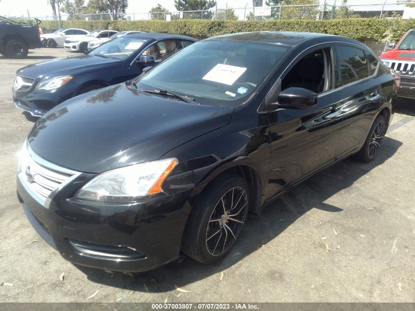 2014 NISSAN SENTRA S - 3N1AB7AP3EY339595